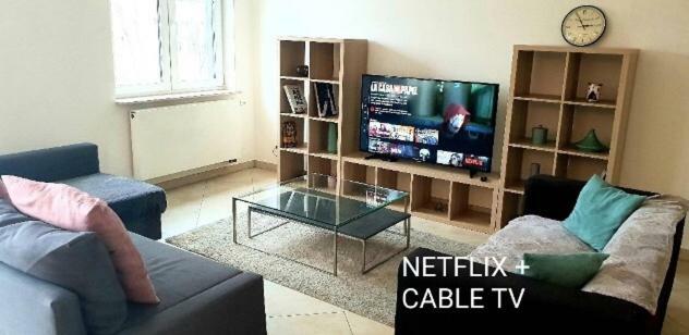 Апартаменты Modern 100M2 Flat 2Mn Walking From Train Station In City Center, Free Parking -2A Люксембург Экстерьер фото